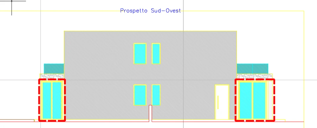 Prospetto Sud-Ovest