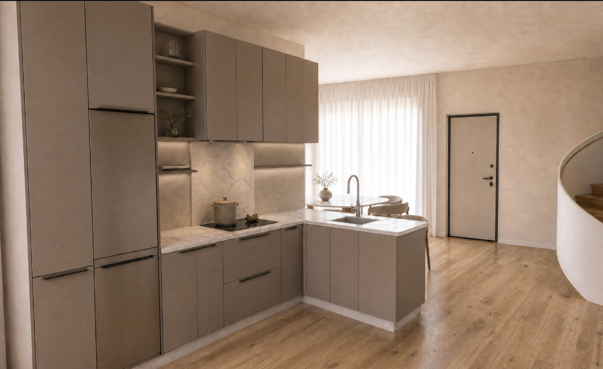 Cucina con isola